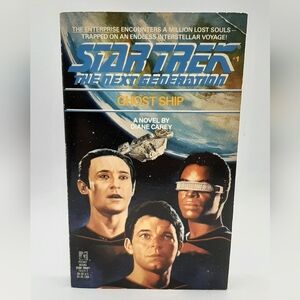 Star Trek The Next Generation: Ghost Ship # 1 by Diane Carey Paperback Novel